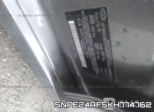 5NPE24AF5KH774762 фото 10