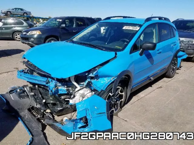JF2GPAAC0HG280743 фото 3