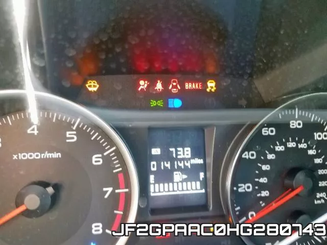 JF2GPAAC0HG280743 фото 9