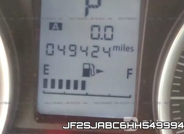 JF2SJABC6HH549994 фото 8