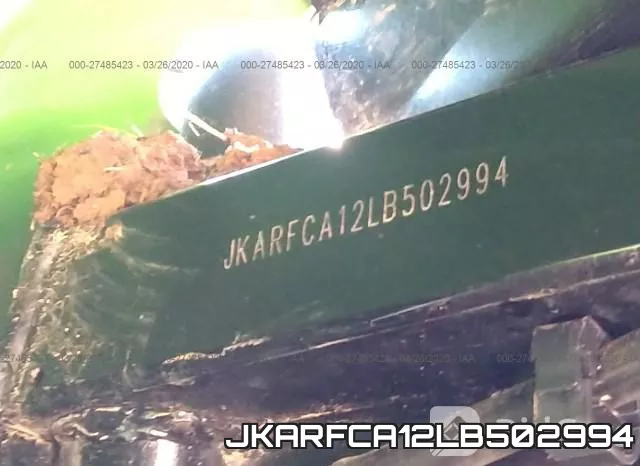 JKARFCA12LB502994 фото 2
