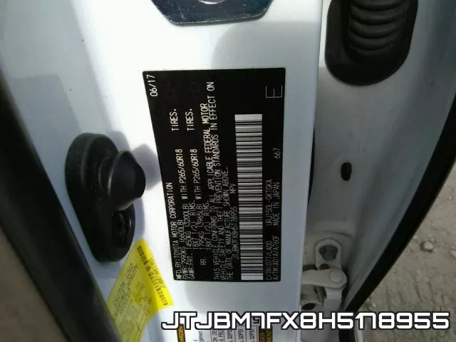 JTJBM7FX8H5178955 фото 2