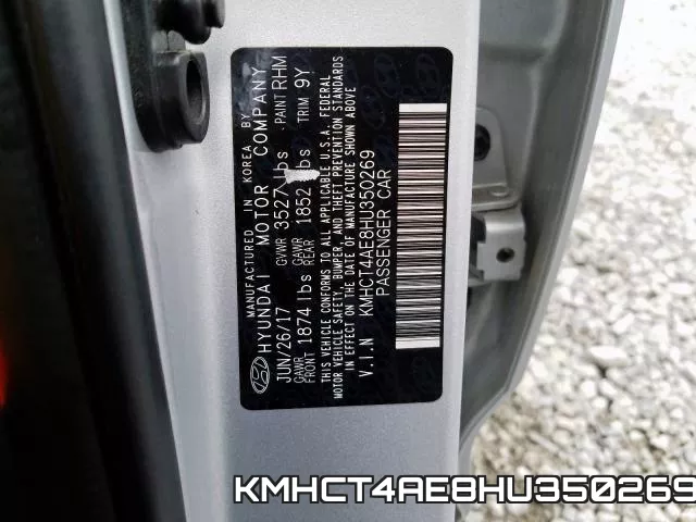 KMHCT4AE8HU350269 фото 2