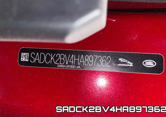 SADCK2BV4HA897362 фото 2