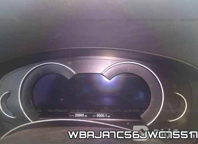WBAJA7C56JWC75517 фото 8