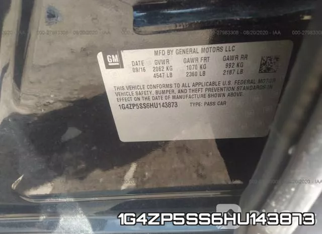 1G4ZP5SS6HU143873 фото 10