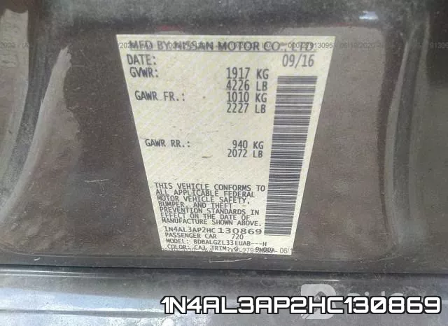 1N4AL3AP2HC130869 фото 10