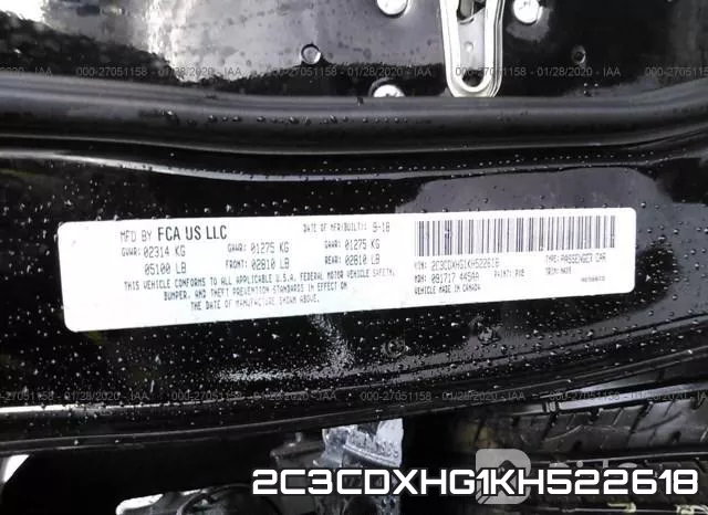 2C3CDXHG1KH522618 фото 10