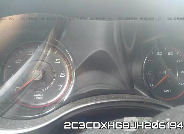 2C3CDXHG8JH206194 фото 8