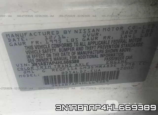 3N1AB7AP4HL669389 фото 10