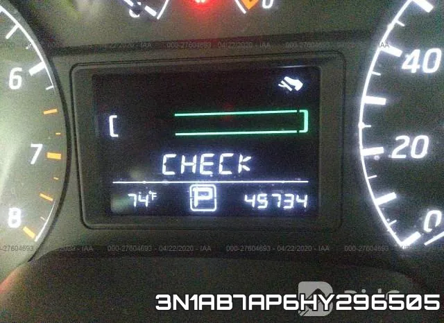 3N1AB7AP6HY296505 фото 8