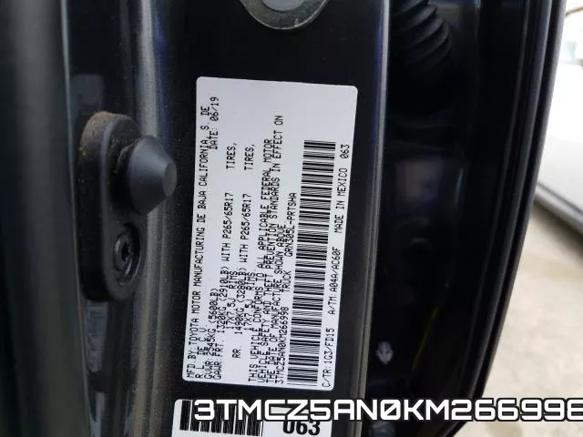 3TMCZ5AN0KM266998 фото 2