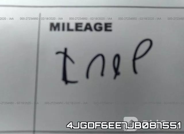 4JGDF6EE7JB087551 фото 8
