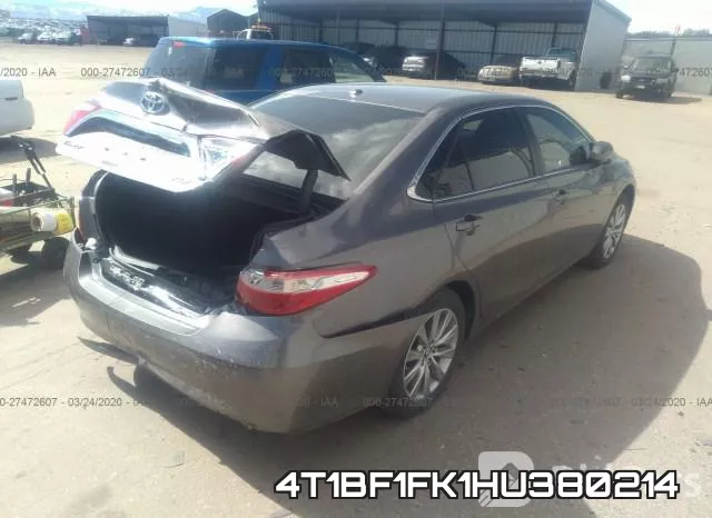 4T1BF1FK1HU380214 фото 5