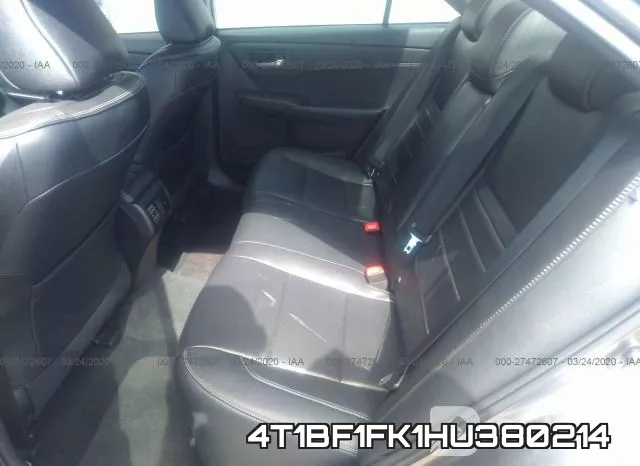 4T1BF1FK1HU380214 фото 9