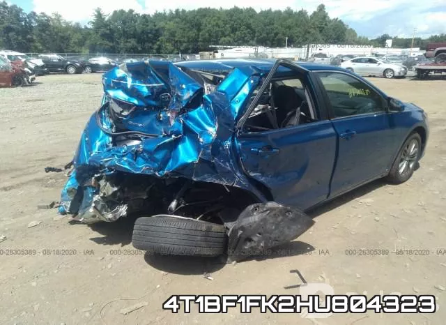 4T1BF1FK2HU804323 фото 5