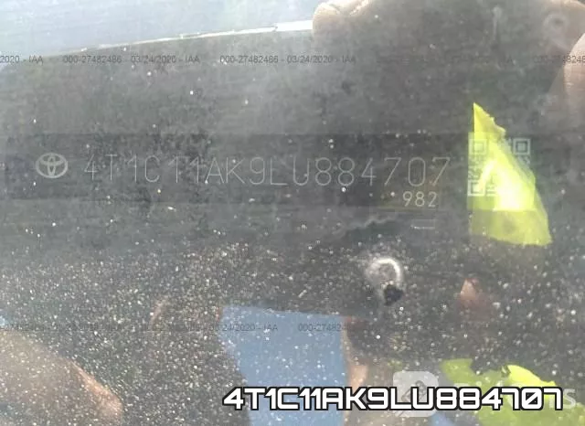 4T1C11AK9LU884707 фото 10