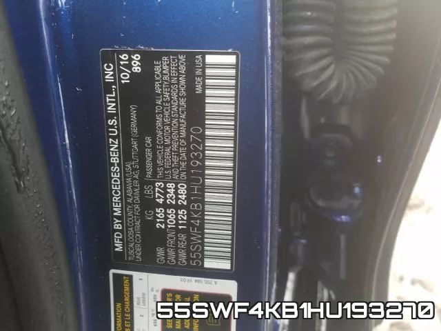 55SWF4KB1HU193270 фото 2