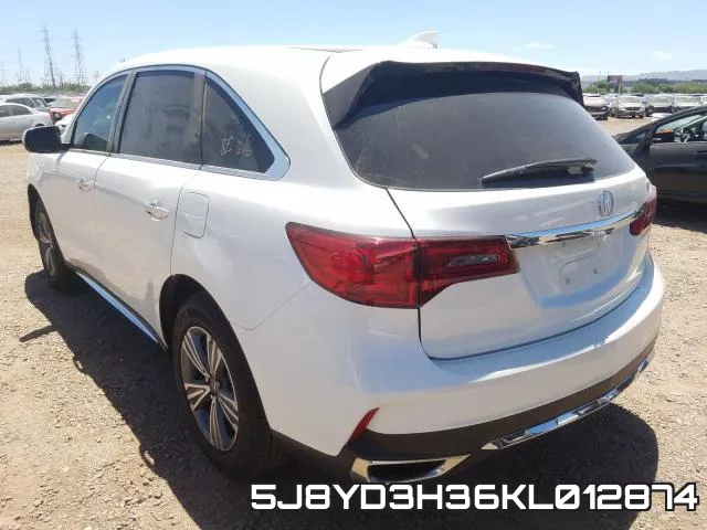 5J8YD3H36KL012874 фото 4