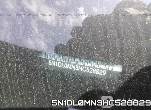 5N1DL0MN3HC528829 фото 10