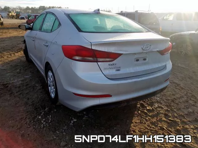 5NPD74LF1HH151383 фото 4