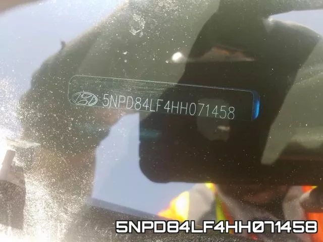 5NPD84LF4HH071458 фото 2