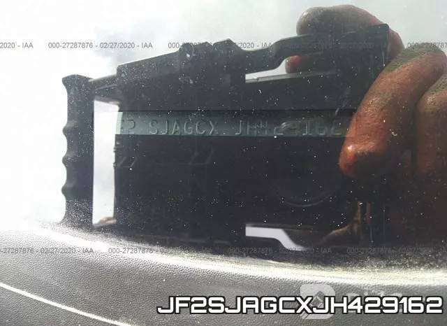 JF2SJAGCXJH429162 фото 10