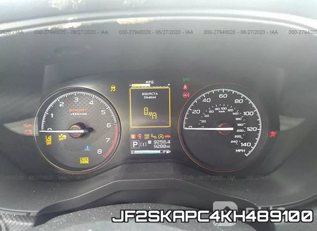 JF2SKAPC4KH489100 фото 8