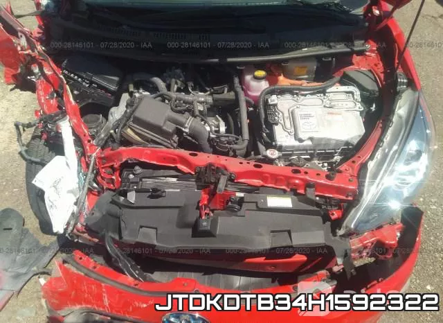 JTDKDTB34H1592322 фото 2