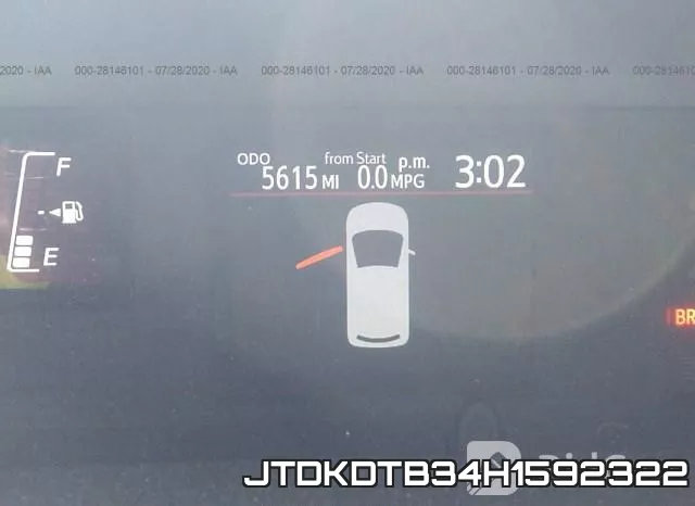 JTDKDTB34H1592322 фото 8