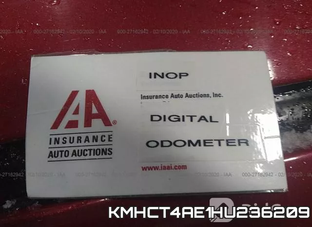 KMHCT4AE1HU236209 фото 8