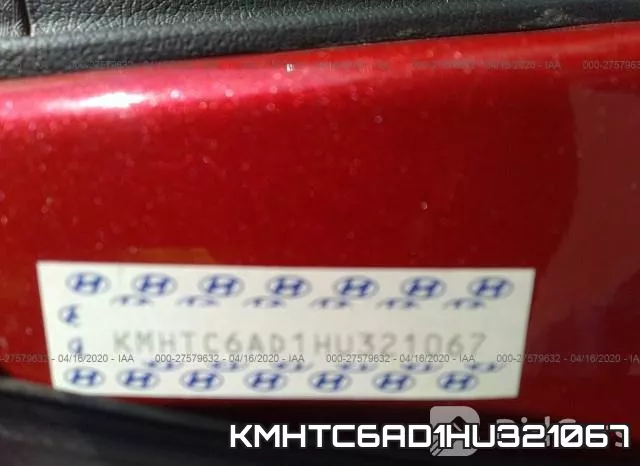 KMHTC6AD1HU321067 фото 10