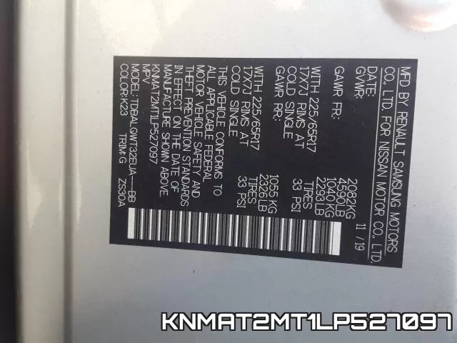 KNMAT2MT1LP527097 фото 2