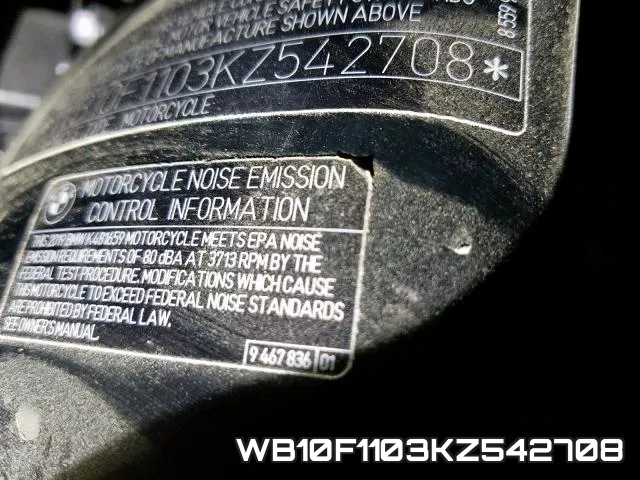 WB10F1103KZ542708 фото 2
