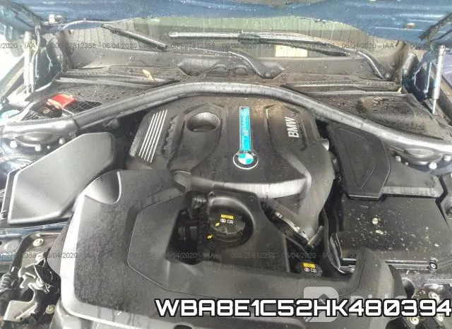 WBA8E1C52HK480394 фото 2