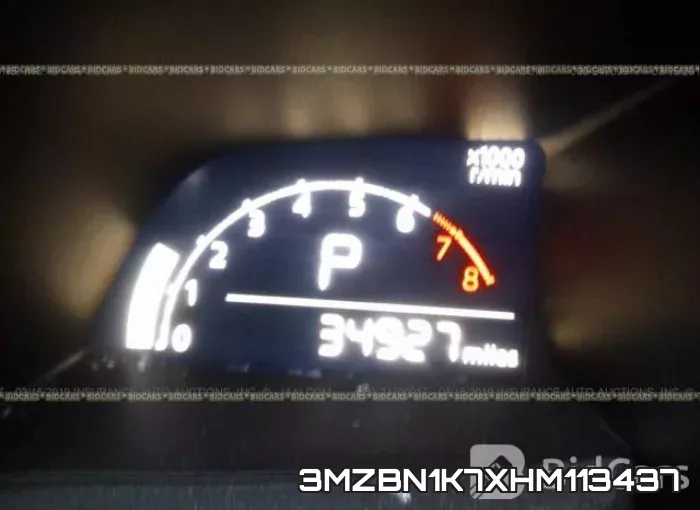 3MZBN1K7XHM113437 фото 8