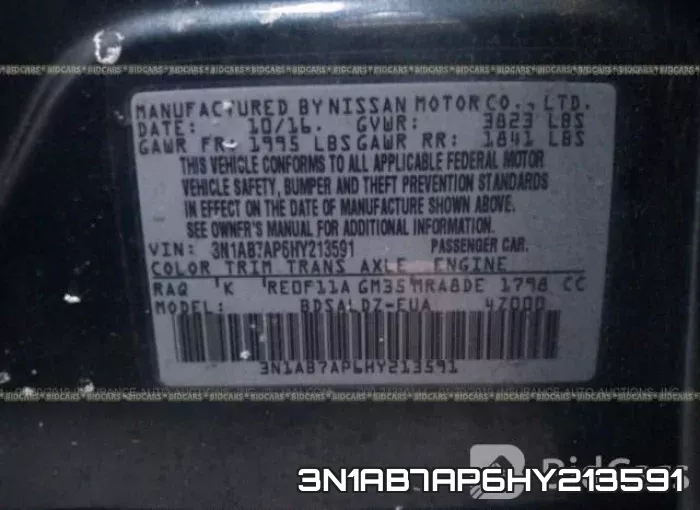 3N1AB7AP6HY213591 фото 10