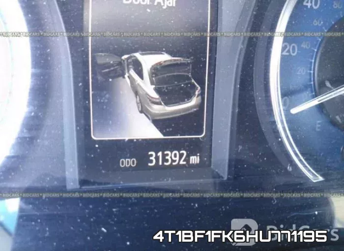 4T1BF1FK6HU771195 фото 8