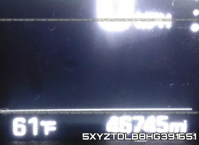5XYZTDLB8HG391651 фото 8