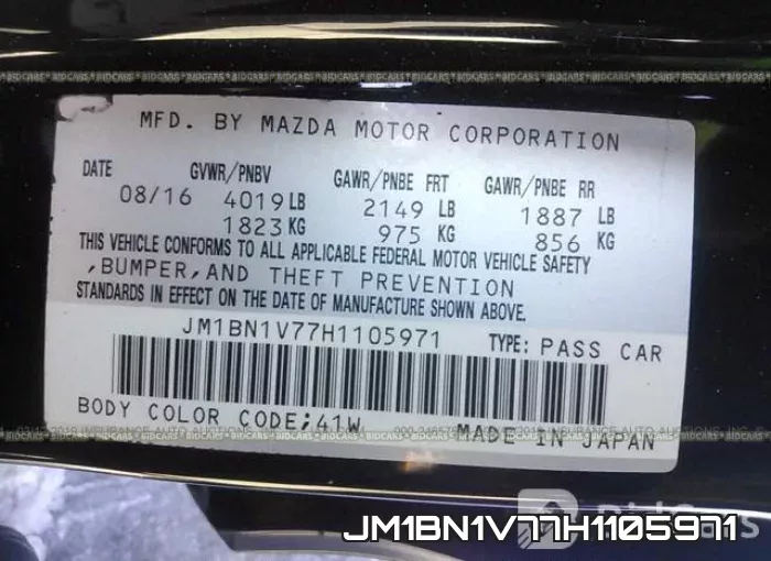 JM1BN1V77H1105971 фото 10