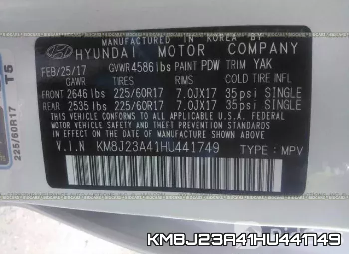 KM8J23A41HU441749 фото 10