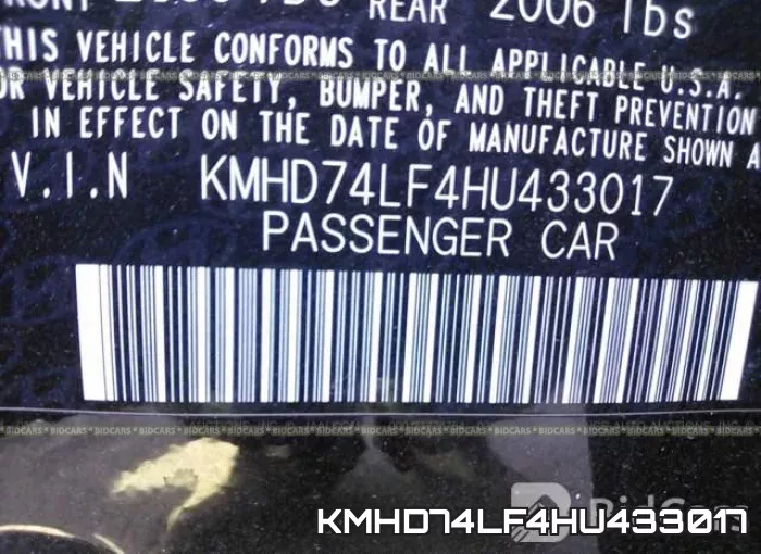 KMHD74LF4HU433017 фото 10