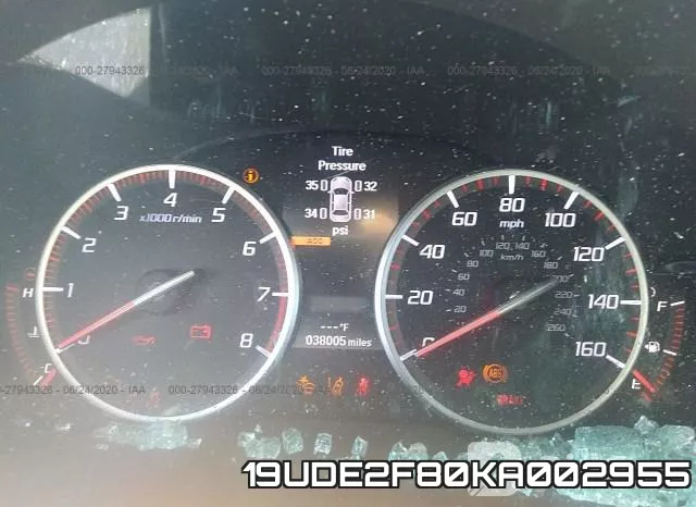 19UDE2F80KA002955 фото 8