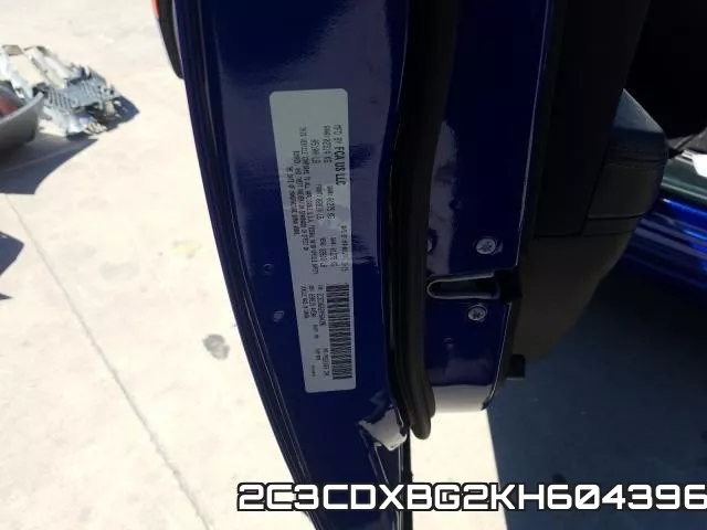 2C3CDXBG2KH604396 фото 2