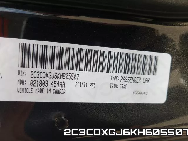 2C3CDXGJ6KH605507 фото 2
