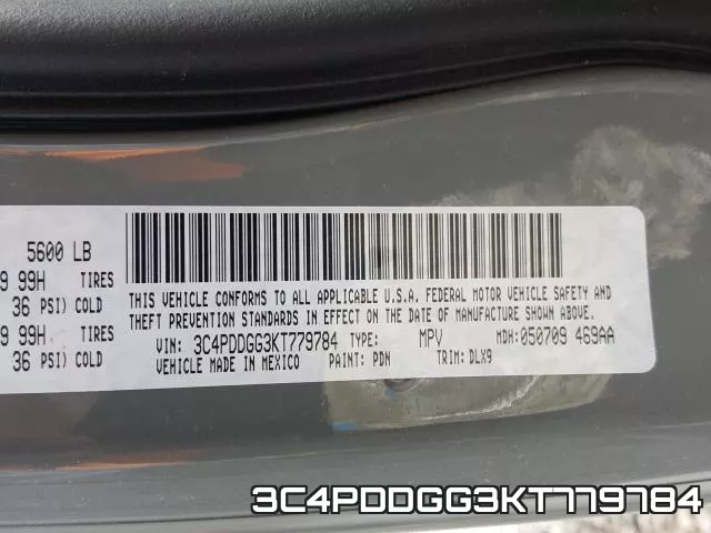3C4PDDGG3KT779784 фото 2