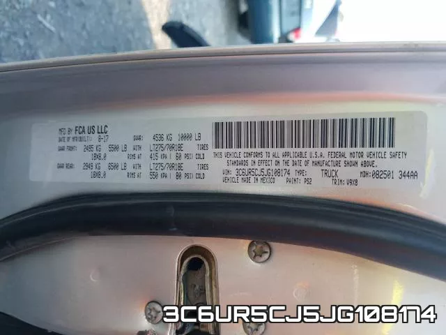 3C6UR5CJ5JG108174 фото 2