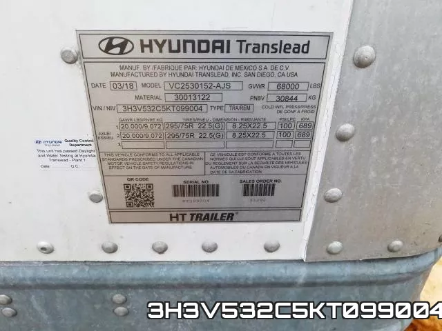 3H3V532C5KT099004 фото 2