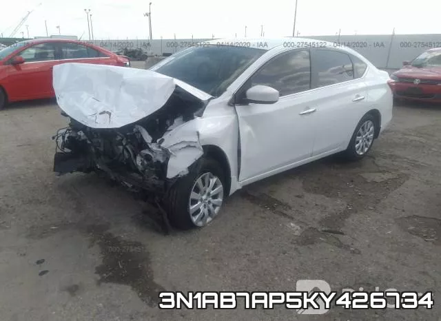 3N1AB7AP5KY426734 фото 3