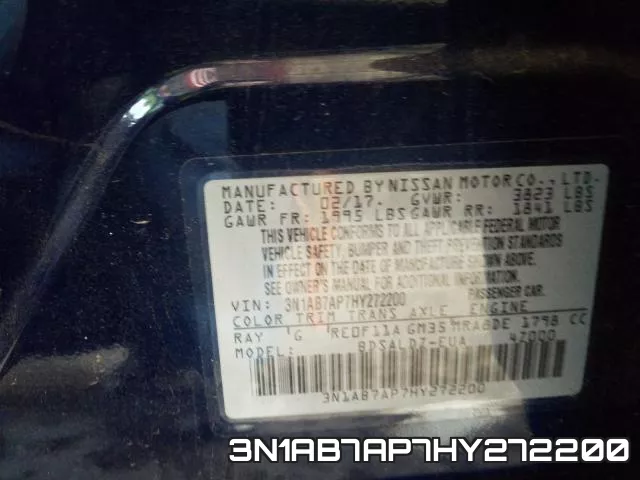3N1AB7AP7HY272200 фото 2